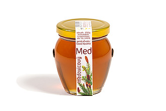 Honey 250g, barrel, honeydew (forest)