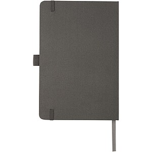 Honua A5 recycled paper notebook with recycled PET cover, twilight grey