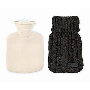 Hot water bottle 400ml, black