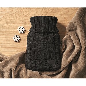 Hot water bottle 400ml, black