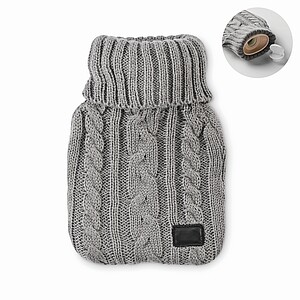 Hot water bottle 400ml, grey