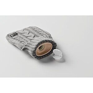 Hot water bottle 400ml, grey