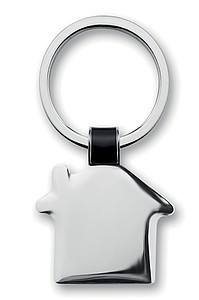 House shaped key ring