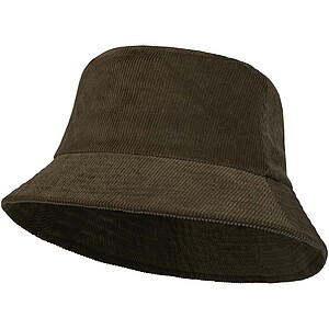 Howson recycled corduroy sun hat, forest green