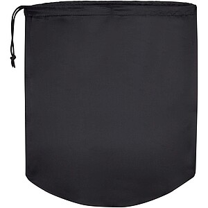 Huggy fleece plaid blanket with carry pouch 220x250 cm, grey