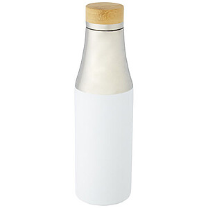Hulan 540 ml copper vacuum insulated stainless steel bottle with bamboo lid