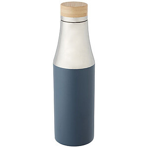Hulan 540 ml copper vacuum insulated stainless steel bottle with bamboo lid