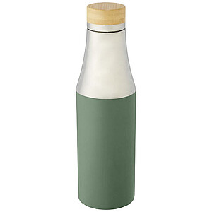 Hulan 540 ml copper vacuum insulated stainless steel bottle with bamboo lid