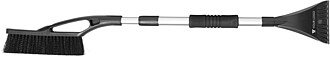 Ice scraper and snow brush.Black