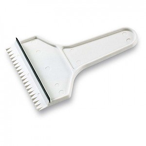 Ice scraper, white