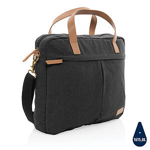 Impact AWARE™ 16 oz. recycled canvas laptop bag
