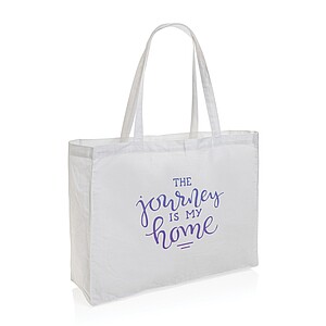 Impact AWARE™ Recycled cotton shopper 145g, white