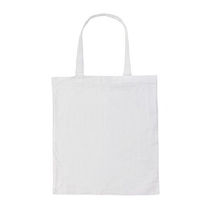 Impact AWARE™ Recycled cotton tote w/bottom 145g, white