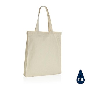 Impact AWARE™ Recycled cotton tote w/bottom 145g