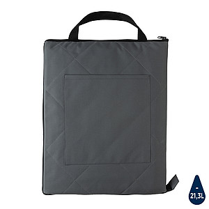 Impact Aware™ RPET foldable quilted picnic blanket