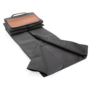 Impact AWARE™ RPET picnic blanket with PU cover