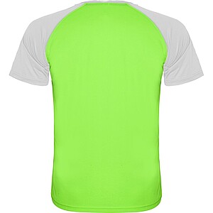 Indianapolis short sleeve unisex sports t-shirt, fluor green, size S