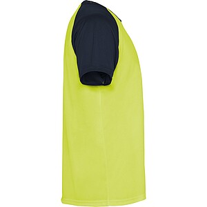 Indianapolis short sleeve unisex sports t-shirt, fluor yellow, size S