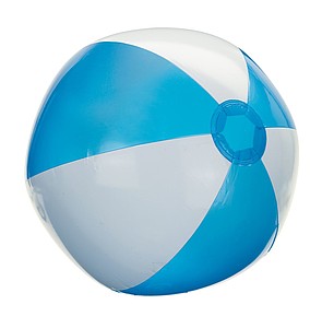 Inflatable beach ball "Atlantic",colour white, turquoise