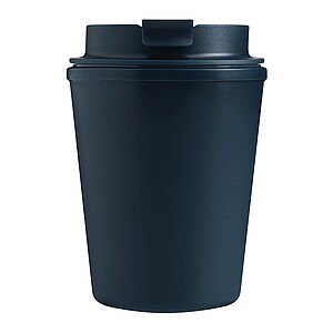 Insulated mug, navy blue