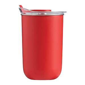 Insulated mug, red