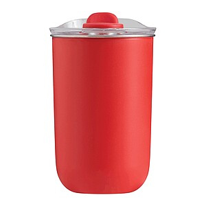Insulated mug, red