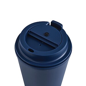 Insulated mug, royal blue