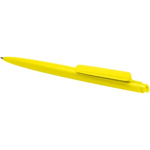 Ipe RCS recycled ballpoint pen (blue ink), yellow
