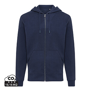 Iqoniq Abisko recycled cotton zip through hoodie