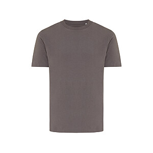 Iqoniq Brett recycled cotton t-shirt, anthracite