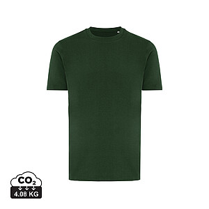 Iqoniq Brett recycled cotton t-shirt, forest green, size XXS