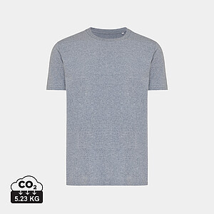 IQONIQ Brett recycled cotton t-shirt, light heather navy