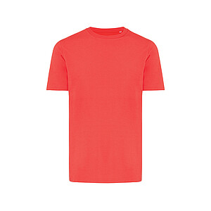 Iqoniq Brett recycled cotton t-shirt, luscious red