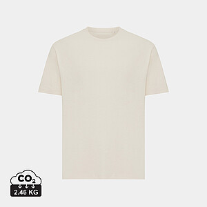 IQONIQ Brett recycled cotton t-shirt, ochre yellow
