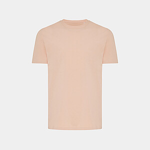 Iqoniq Brett recycled cotton t-shirt, peach nectar