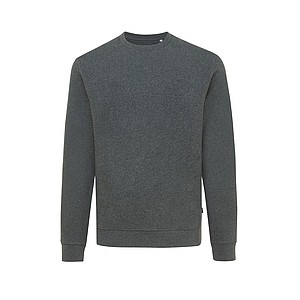 Iqoniq Denali recycled cotton crew neck undyed, black, L