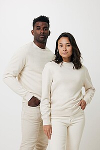 Iqoniq Denali recycled cotton crew neck undyed