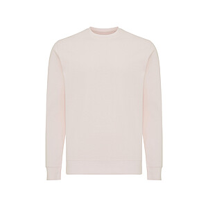 Iqoniq Etosha lightweight recycled cotton crew neck, cloud pink, size XXS