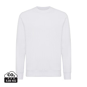Iqoniq Etosha lightweight recycled cotton crew neck, recycled white