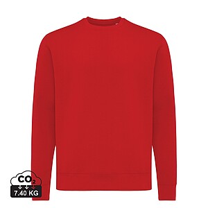 Iqoniq Etosha lightweight recycled cotton crew neck, red