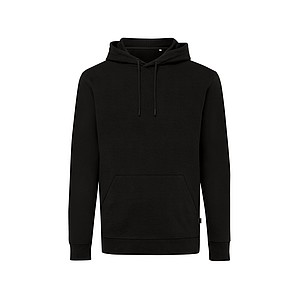 Iqoniq Jasper recycled cotton hoodie, black, M