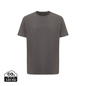 Iqoniq Kakadu relaxed recycled cotton t-shirt, anthracite, size XXS