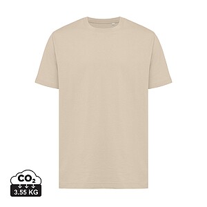 Iqoniq Kakadu relaxed recycled cotton t-shirt, desert