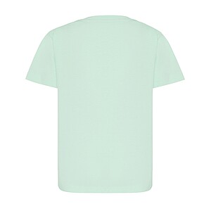 Iqoniq Koli kids lightweight recycled cotton t-shirt, crushed mint