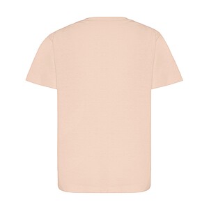 Iqoniq Koli kids lightweight recycled cotton t-shirt, peach nectar