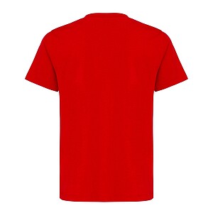 Iqoniq Koli kids lightweight recycled cotton t-shirt, red