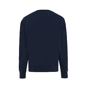 Iqoniq Kruger relaxed recycled cotton crew neck, navy, XL