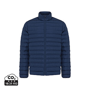 IQONIQ Maiko men recycled polyester padded jacket, navy blue