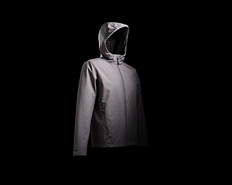 Iqoniq Makalu men recycled polyester soft shell jacket