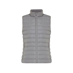 Iqoniq Meru women recycled polyester bodywarmer, silver grey